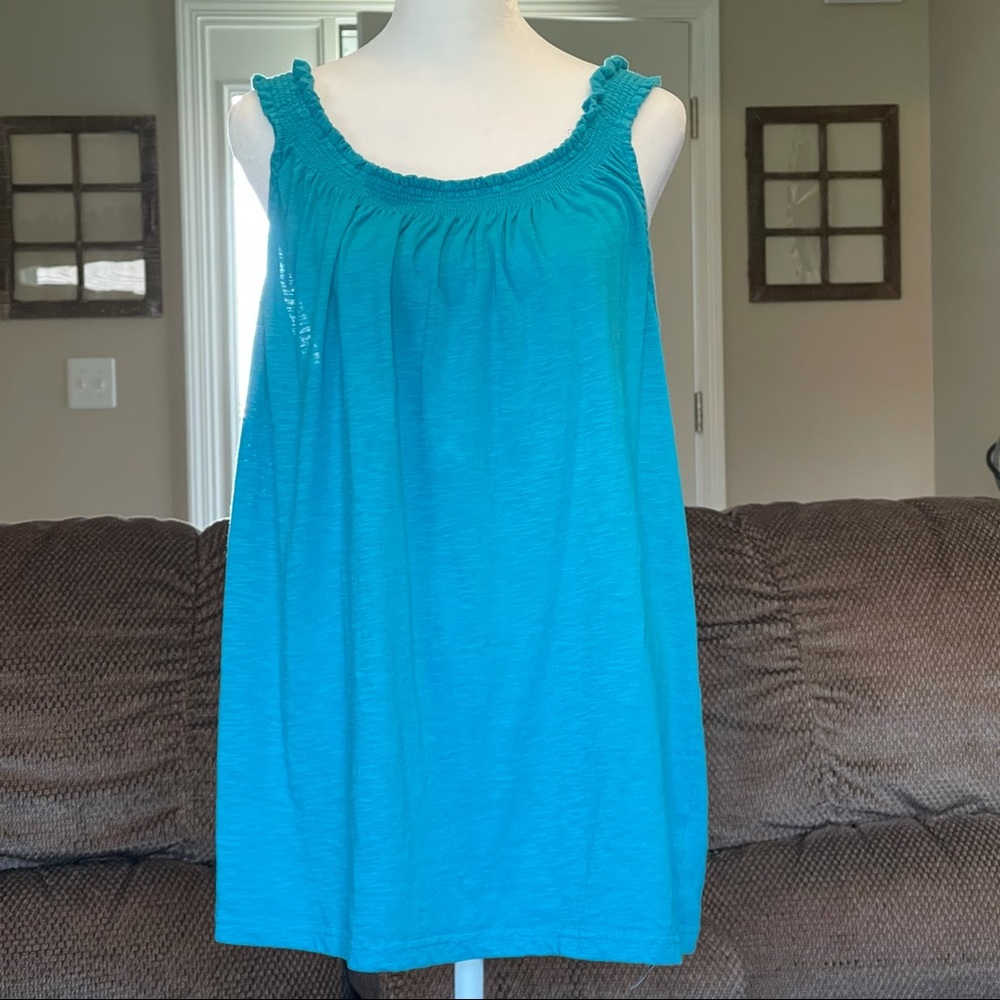 🔥3/$18 Turquoise Tank Top